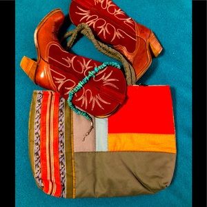 Handcrafted Day Runner bag